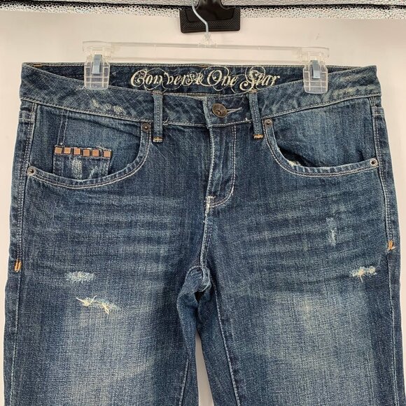 CONVERSE One Star Crosby Tomboy Jeans Distressed 4 - Picture 3 of 7
